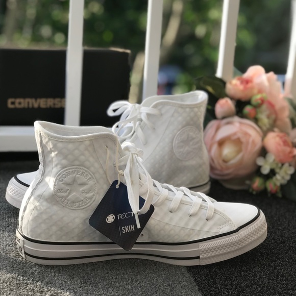 Converse Ctas HI white white black WMNS AUTHENTIC - Picture 3 of 7